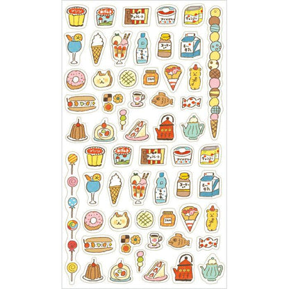 My Series Daily Sticker - Sweet Food - Furukawa Shiko - Default Title by Techo Treats Stationery