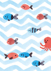 My Series Deco Seal - Blue - Furukawa Shiko - Default Title by Techo Treats Stationery