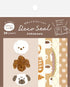 My Series Deco Seal - Brown - Furukawa Shiko - Default Title by Techo Treats Stationery