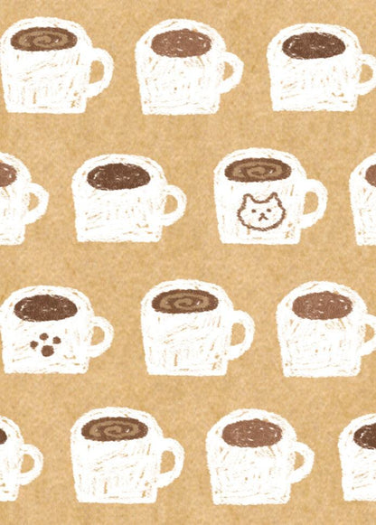 My Series Deco Seal - Brown - Furukawa Shiko - Default Title by Techo Treats Stationery