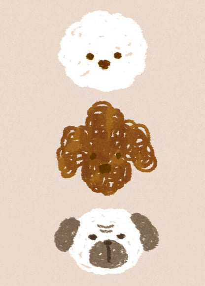 My Series Deco Seal - Brown - Furukawa Shiko - Default Title by Techo Treats Stationery