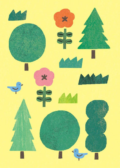 My Series Deco Seal - Green - Furukawa Shiko - Default Title by Techo Treats Stationery