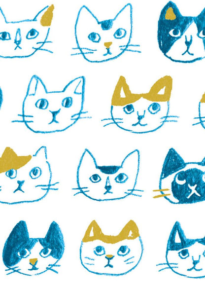 My Series Deco Seal - Navy - Furukawa Shiko - Default Title by Techo Treats Stationery