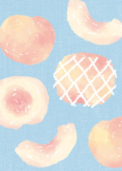 My Series Deco Seal - Peach - Furukawa Shiko - Default Title by Techo Treats Stationery