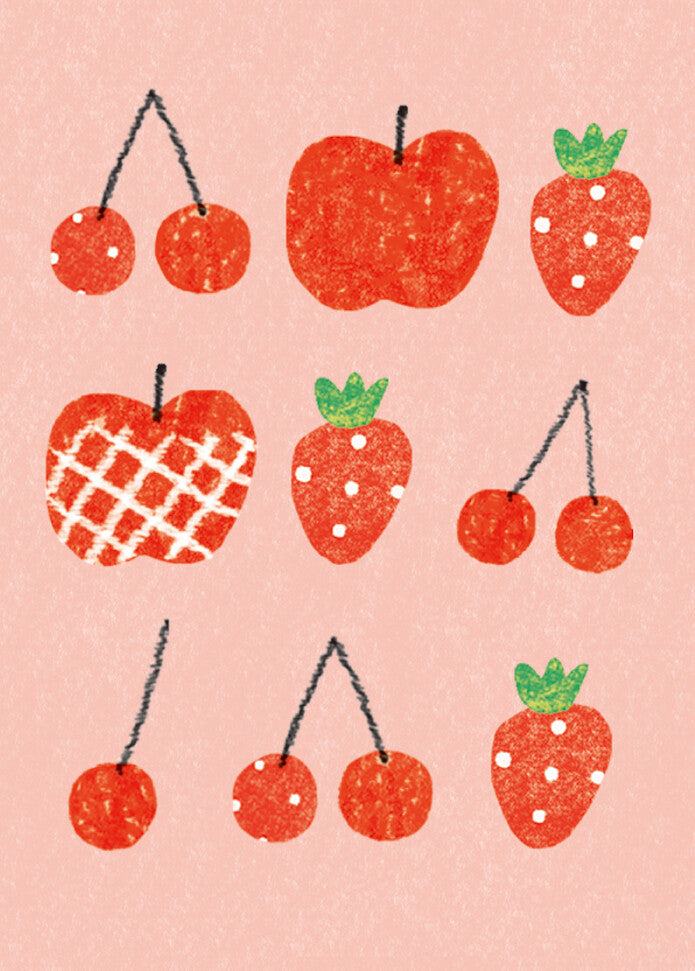 My Series Deco Seal - Red - Furukawa Shiko - Default Title by Techo Treats Stationery