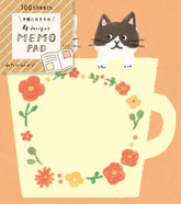My Series Memo Pad - Cat - Furukawa Shiko - Default Title by Techo Treats Stationery