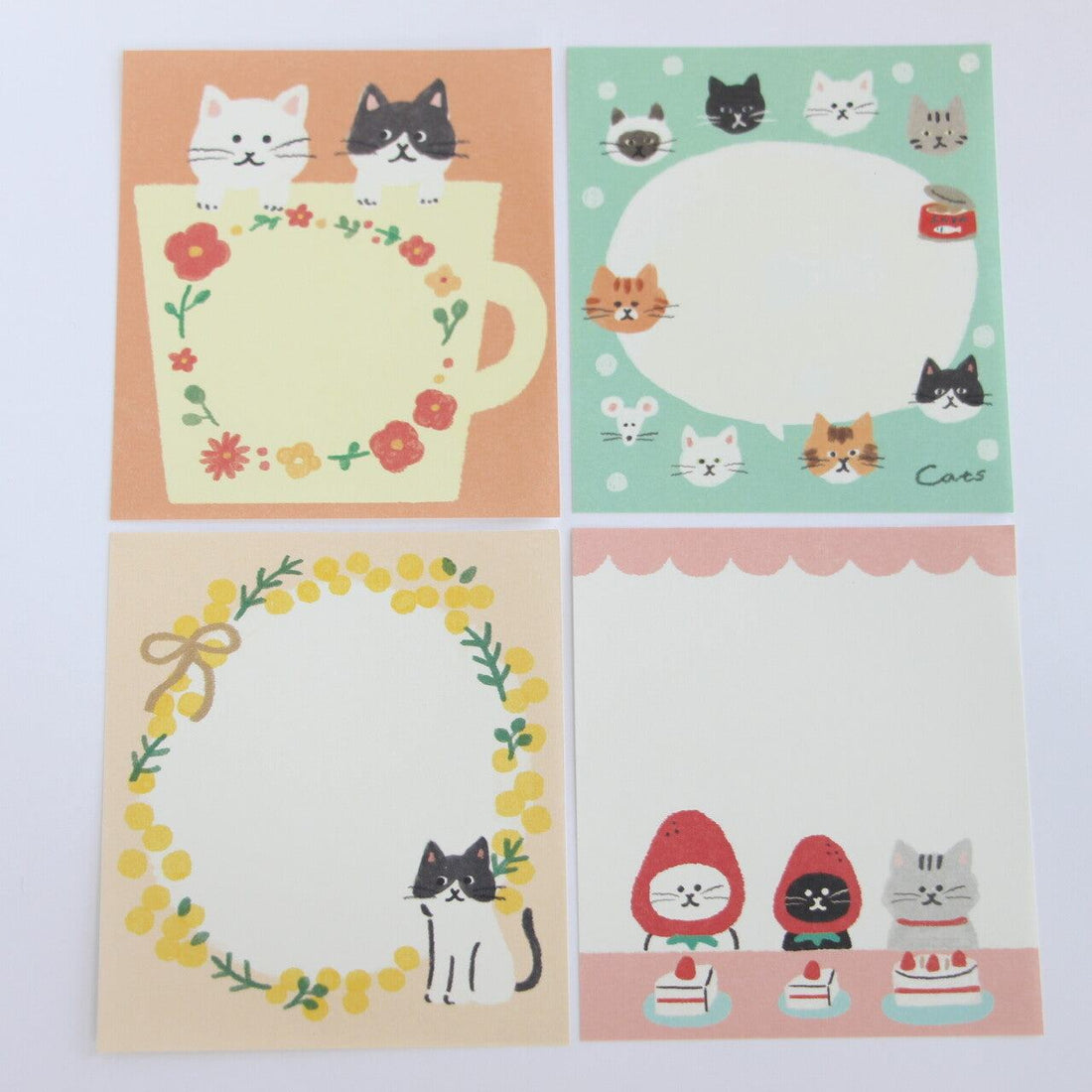 My Series Memo Pad - Cat - Furukawa Shiko - Default Title by Techo Treats Stationery