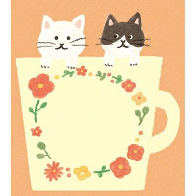 My Series Memo Pad - Cat - Furukawa Shiko - Default Title by Techo Treats Stationery