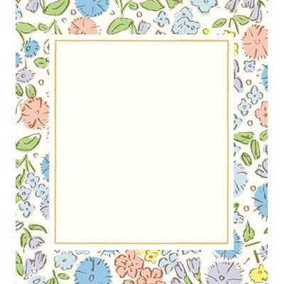 My Series Memo Pad - Flower - Furukawa Shiko - Default Title by Techo Treats Stationery