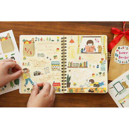My Series Memo Pad - Home Time - Furukawa Shiko - Default Title by Techo Treats Stationery