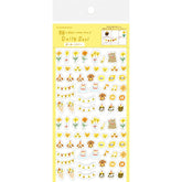 My Series Vol.4 Daily Seal - Celebration Yellow - Furukawa Shiko - Default Title by Techo Treats Stationery