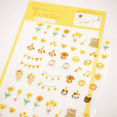 My Series Vol.4 Daily Seal - Celebration Yellow - Furukawa Shiko - Default Title by Techo Treats Stationery
