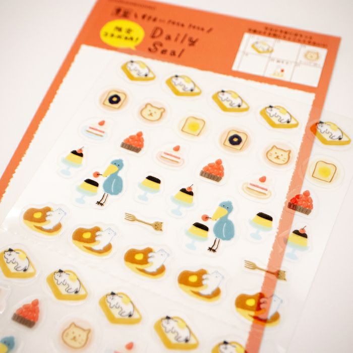 My Series Vol.4 Daily Seal - Limited Collaboration Pattern - Furukawa Shiko - Default Title by Techo Treats Stationery