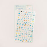 My Series Vol.4 Daily Seal - Weather Blue - Furukawa Shiko - Default Title by Techo Treats Stationery