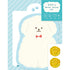 My Series Vol.4 Die-cut Mini Letter Set - Fluffy Dog - Furukawa Shiko - Default Title by Techo Treats Stationery