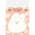 My Series Vol.4 Die-cut Sticky Notes - Balloon Rabbit - Furukawa Shiko - Default Title by Techo Treats Stationery