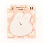 My Series Vol.4 Die-cut Sticky Notes - Balloon Rabbit - Furukawa Shiko - Default Title by Techo Treats Stationery