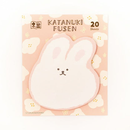 My Series Vol.4 Die-cut Sticky Notes - Balloon Rabbit - Furukawa Shiko - Default Title by Techo Treats Stationery