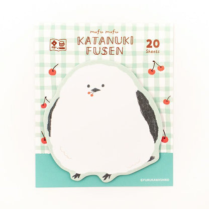 My Series Vol.4 Die-cut Sticky Notes - Fluffy Bird - Furukawa Shiko - Default Title by Techo Treats Stationery