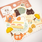 My Series Vol.4 Flake Stickers - Relaxing Time - Furukawa Shiko - Default Title by Techo Treats Stationery
