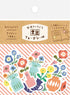 My Series Washi Flake Stickers - Flowers - Techo Treats