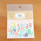 My Series Washi Flake Stickers - Flowers - Techo Treats