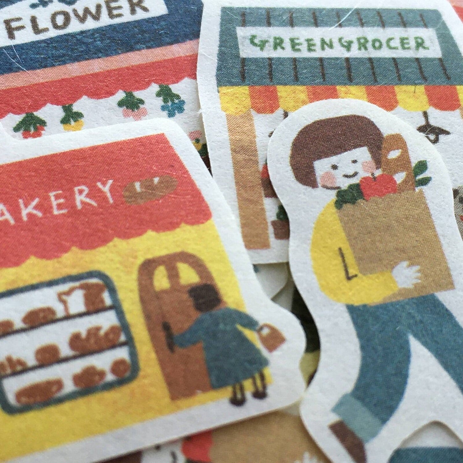 My Series Washi Flake Stickers - Shops - Furukawa Shiko - Default Title by Techo Treats Stationery