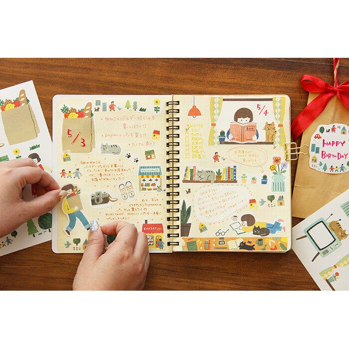 My Series Washi Flake Stickers - Shops - Furukawa Shiko - Default Title by Techo Treats Stationery