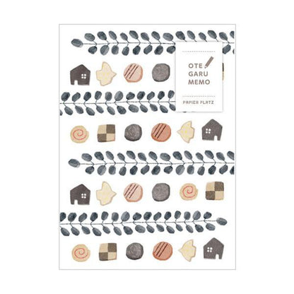 Nakanoemi OTEGARU MEMO - Relaxing Snack Time - Papier Platz - Default Title by Techo Treats Stationery