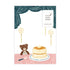 Nakauchi Waka OTEGARU MEMO - Bear and Sweets - Papier Platz - Default Title by Techo Treats Stationery