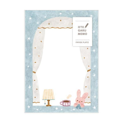 Nakauchi Waka OTEGARU MEMO - Rabbit and Coffee - Papier Platz - Default Title by Techo Treats Stationery