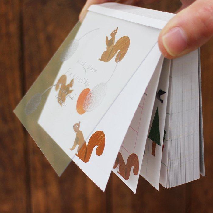 Nishi Shuku Block Memo - Favorite - cozyca products - Default Title by Techo Treats Stationery