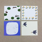 Nishi Shuku Block Memo - grassland - cozyca products - Default Title by Techo Treats Stationery