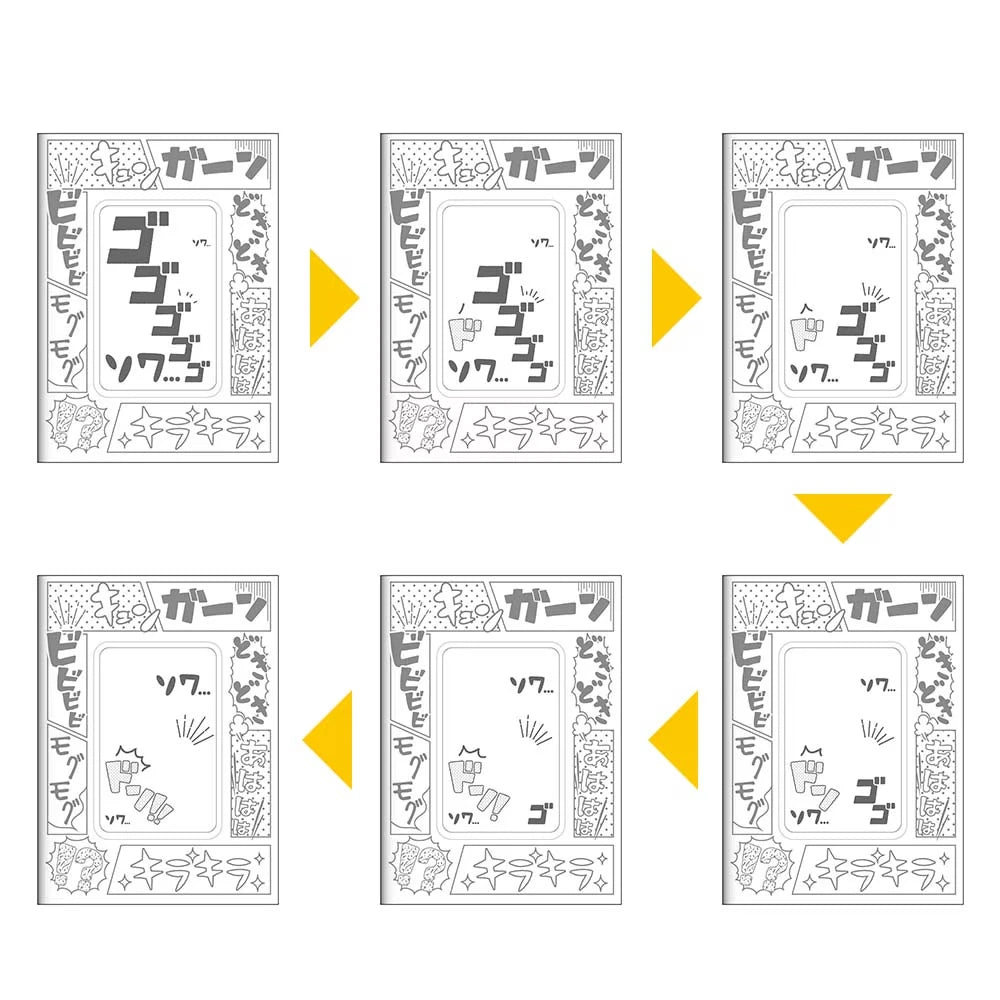 NOLTY Bindex MOVE Mini 6 Binder Sticker Book - Comics - Default Title by Techo Treats Stationery