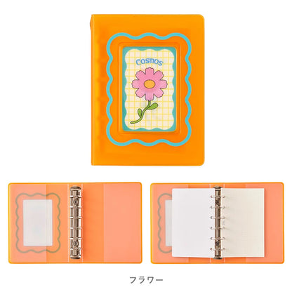 NOLTY Bindex MOVE Mini 6 Binder Sticker Book - Flower - Default Title by Techo Treats Stationery