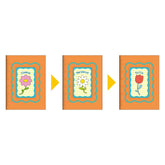NOLTY Bindex MOVE Mini 6 Binder Sticker Book - Flower - Default Title by Techo Treats Stationery