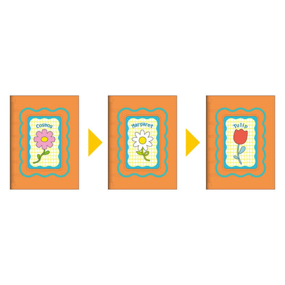 NOLTY Bindex MOVE Mini 6 Binder Sticker Book - Flower - Default Title by Techo Treats Stationery