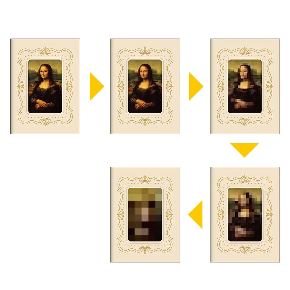 NOLTY Bindex MOVE Mini 6 Binder Sticker Book - Picture Frame - Default Title by Techo Treats Stationery