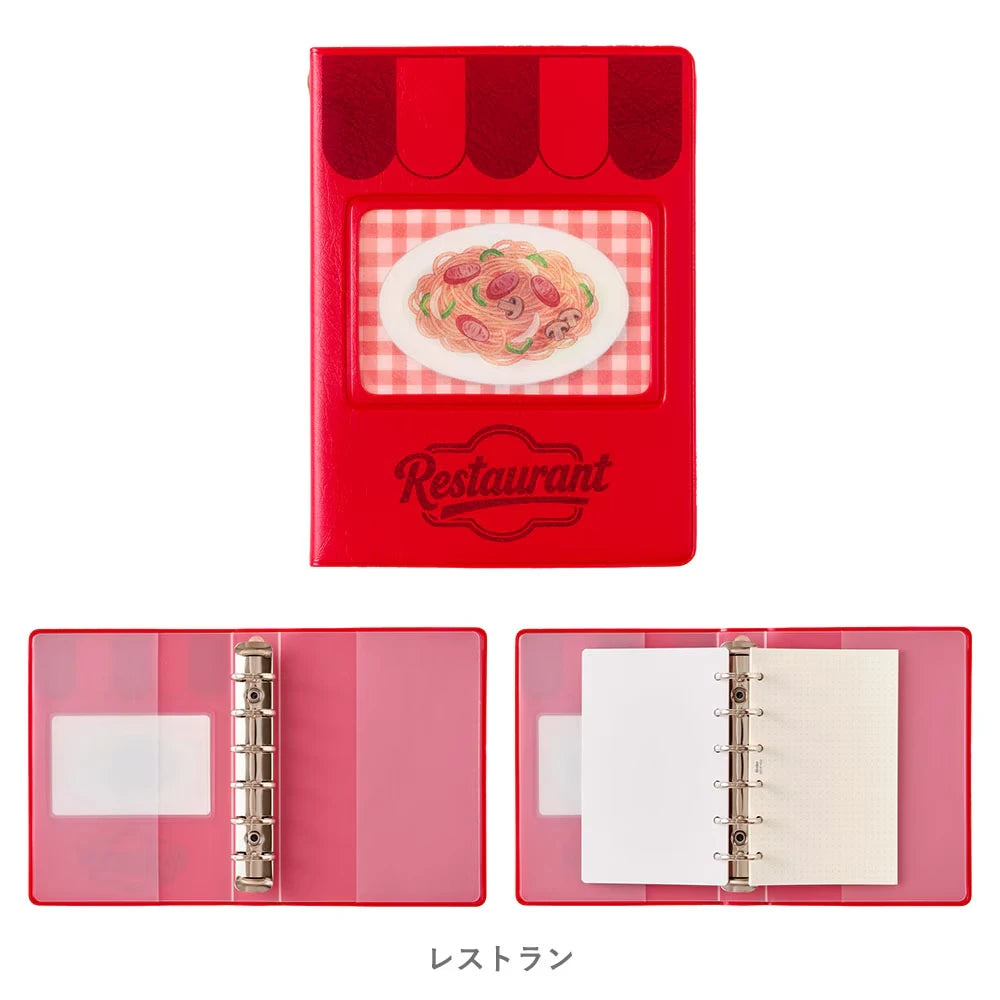 NOLTY Bindex MOVE Mini 6 Binder Sticker Book - Restaurant - Default Title by Techo Treats Stationery