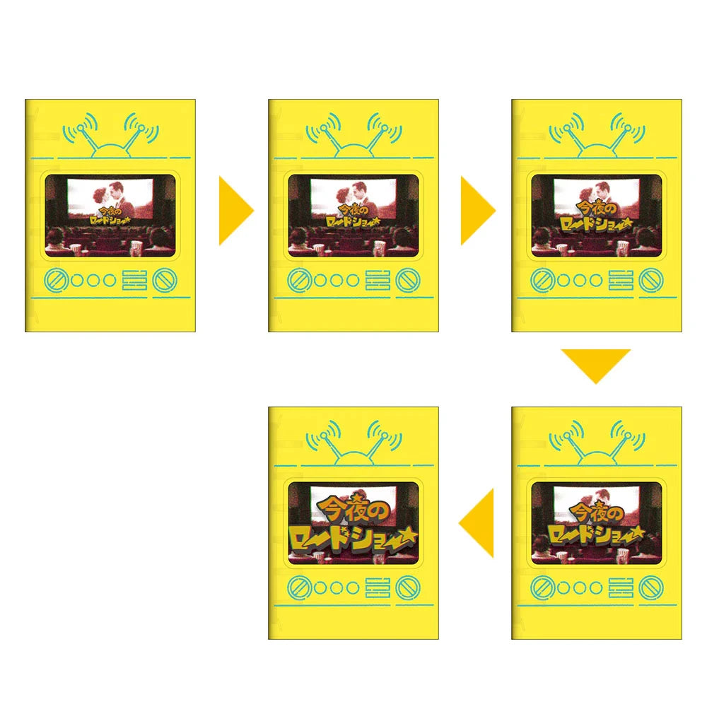 NOLTY Bindex MOVE Mini 6 Binder Sticker Book - Television - Default Title by Techo Treats Stationery