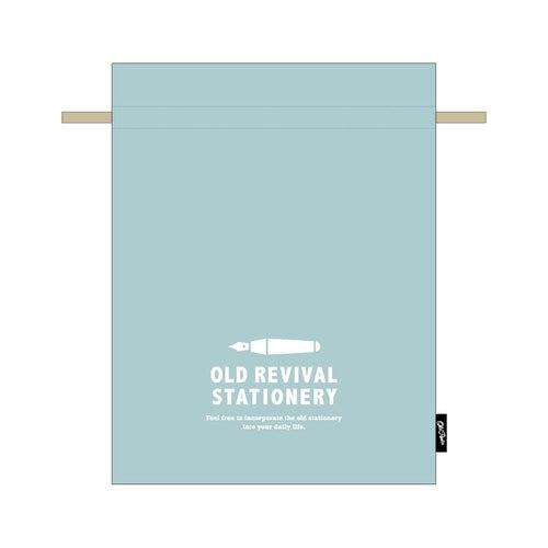 Old Resta Color Cotton Pouch (Size L) - First Edition - Komamono Lab - Default Title by Techo Treats Stationery