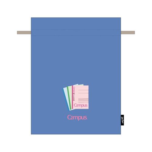 Old Resta Color Cotton Pouch (Size L) - Kokuyo Campus Notebook - Komamono Lab - Default Title by Techo Treats Stationery