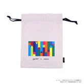 Old Resta Color Cotton Pouch (Size L) - Sakura (Coupy Pattern) - Komamono Lab - Default Title by Techo Treats Stationery