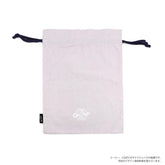 Old Resta Color Cotton Pouch (Size L) - Sakura (Coupy Pattern) - Techo Treats