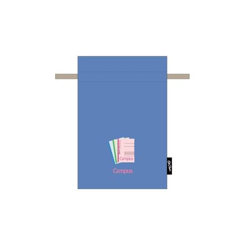 Old Resta Color Cotton Pouch (Size M) - Kokuyo Campus Notebook - Komamono Lab - Default Title by Techo Treats Stationery