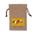 Old Resta Color Cotton Pouch (Size M) - Sakura (Cray-pas Pattern) - Komamono Lab - Default Title by Techo Treats Stationery