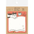One Word Sticky Notes - Reading Cat - Furukawa Shiko - Default Title by Techo Treats Stationery