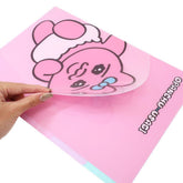 Opanchu Usagi Panty Rabbit A4 Clear Folder with Die-cut Flap - Run - KAMIO JAPAN - Default Title by Techo Treats Stationery