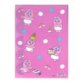 Opanchu Usagi Panty Rabbit A4 Die-cut 5-Pocket Clear Folder (A) - Sun-Star Stationery - Default Title by Techo Treats Stationery