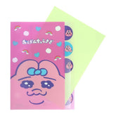 Opanchu Usagi Panty Rabbit A4 Die-cut 5-Pocket Clear Folder (A) - Sun-Star Stationery - Default Title by Techo Treats Stationery